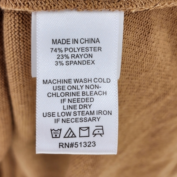 1. State Women's Drapey Wrap Cozy Knit Top - XXL - Picture 6 of 7